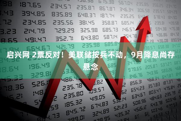启兴网 2票反对！美联储按兵不动，9月降息尚存悬念
